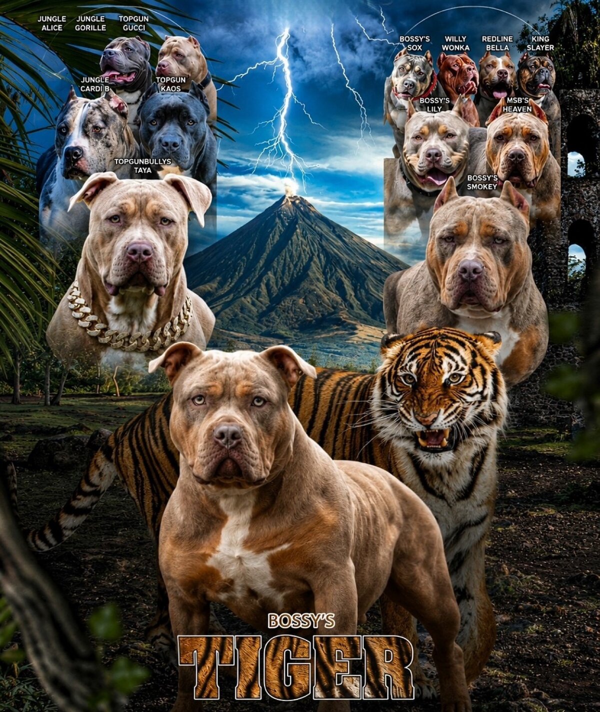 Bossy's Tiger Pedigree